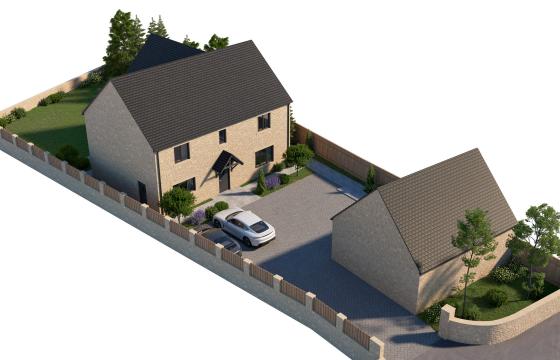 Plot with PP for sale in Long Newnton photo